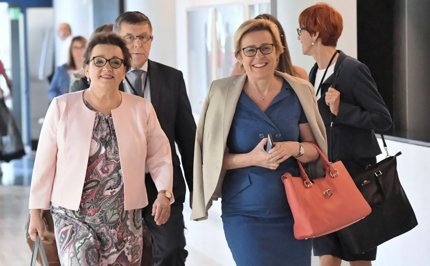 Anna Zalewska i Jadwiga Wiśniewska