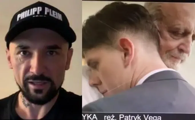 Patryk Vega / kadr z filmu "Polityka"