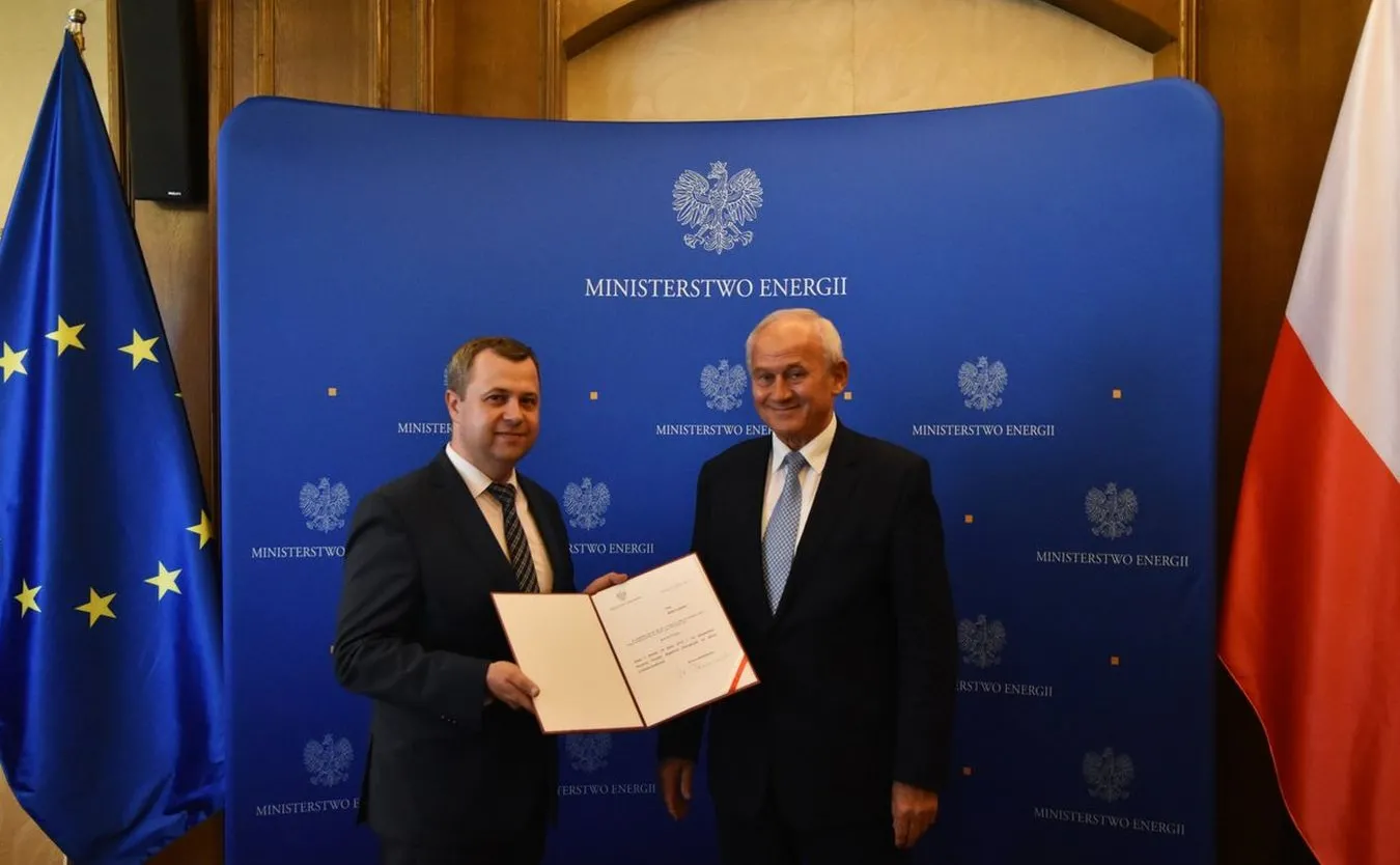 Rafał Gawin z Krzysztofem Tchórzewskim