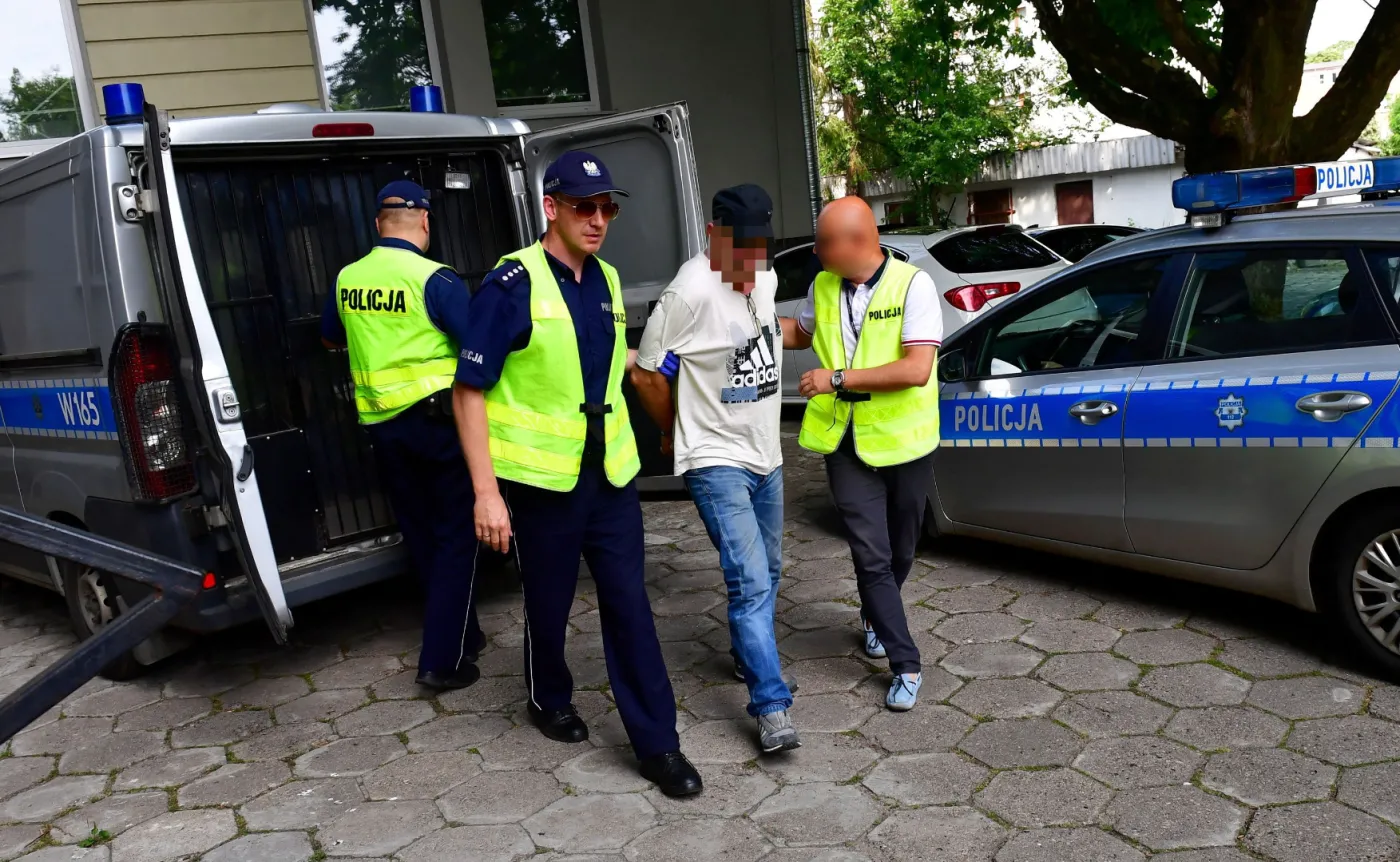 Zatrzymanie jednego ze sprawców