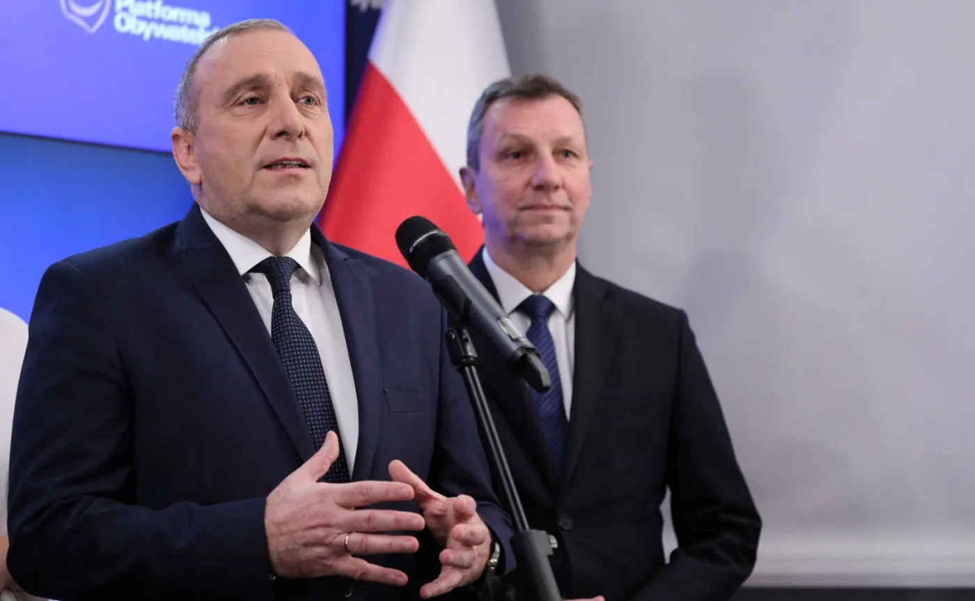 Grzegorz Schetyna i Andrzej Halicki