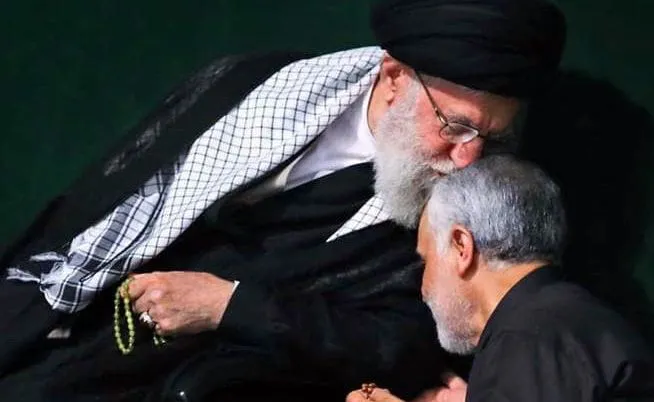 Ajatollah Ali Chamenei i Kasem Sulejmani