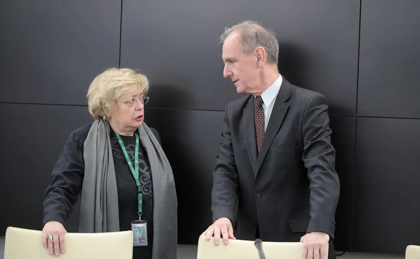 Małgorzata Gersdorf i Bogdan Klich