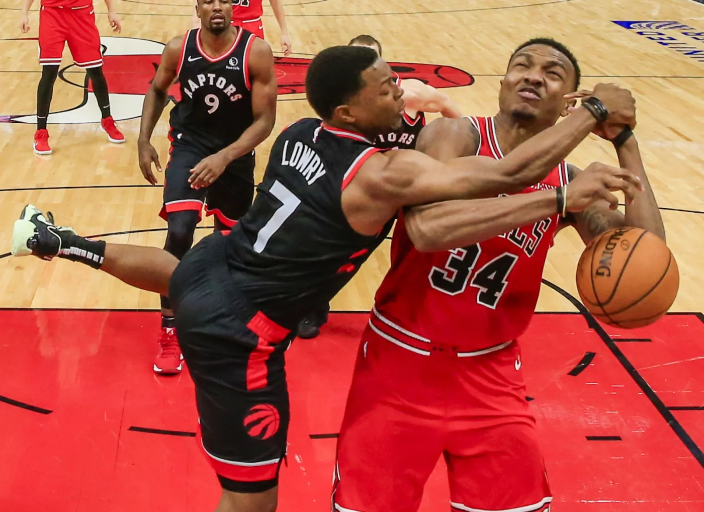 Wendell Carter Jr. i Kyle Lowry