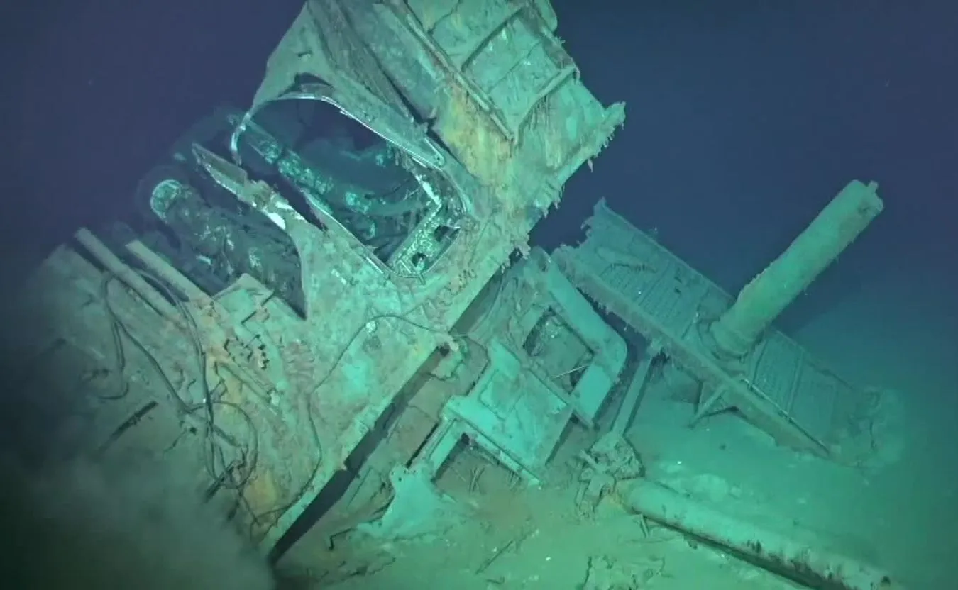 Wrak niszczyciela z II wojny światowej znaleziony na dnie Morza Filipińskiego [WIDEO]