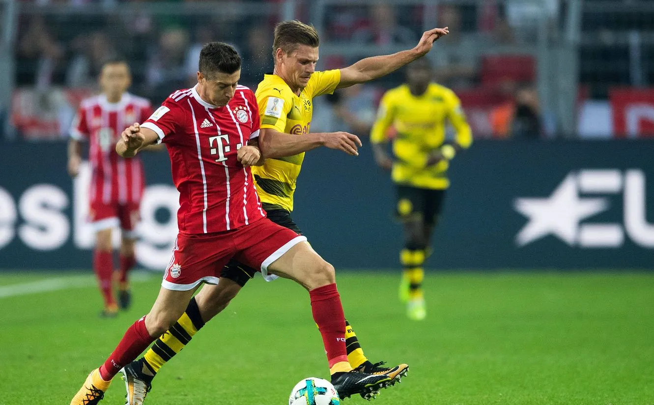 Robert Lewandowski i Łukasz Piszczek