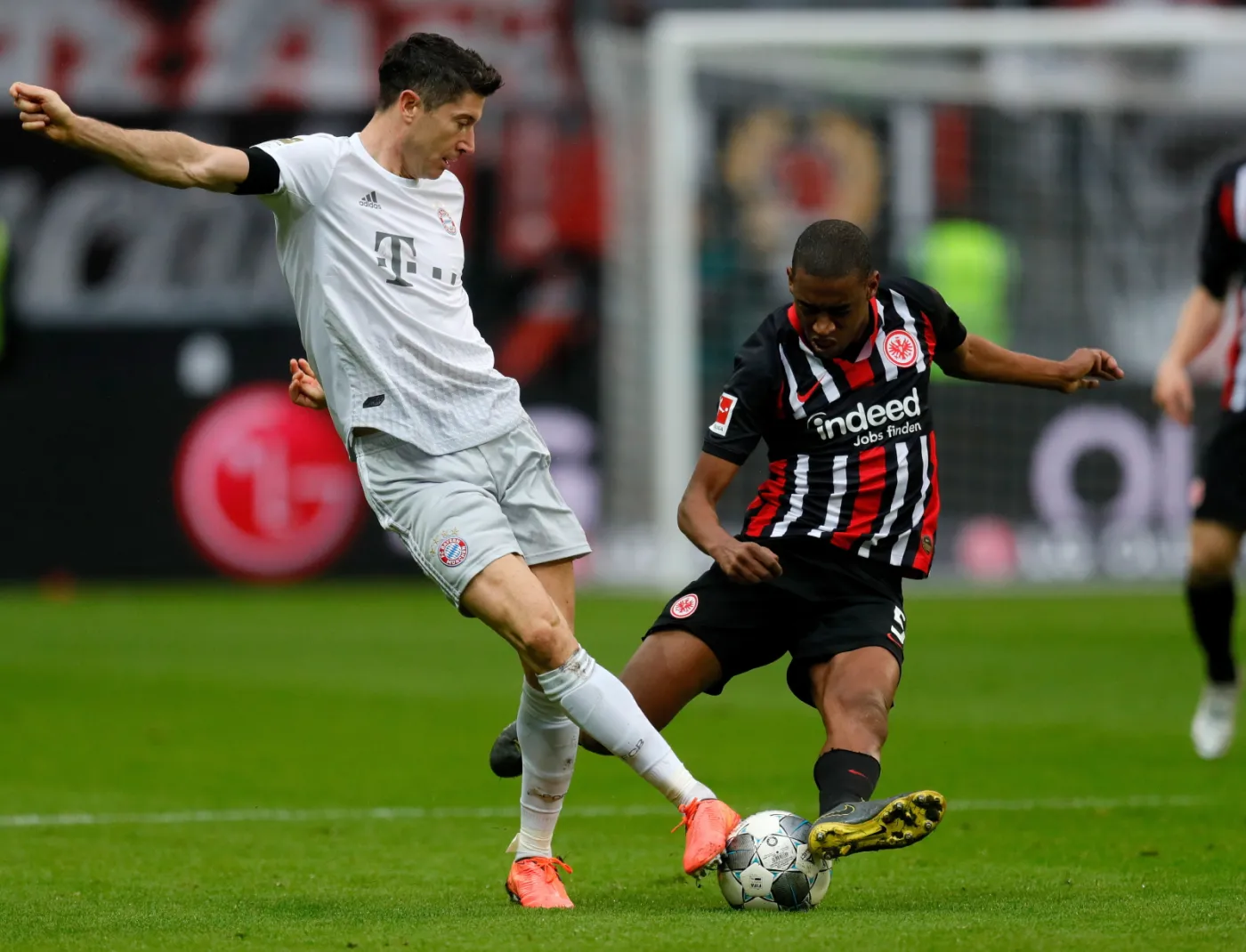 Gelson Fernandes i Robert Lewandowski