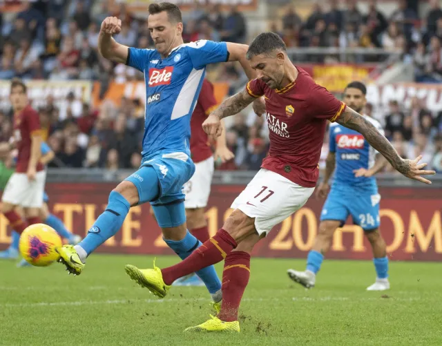 Liga włoska: Milik strzelił gola Romie i pobił rekord Bońka [WIDEO]