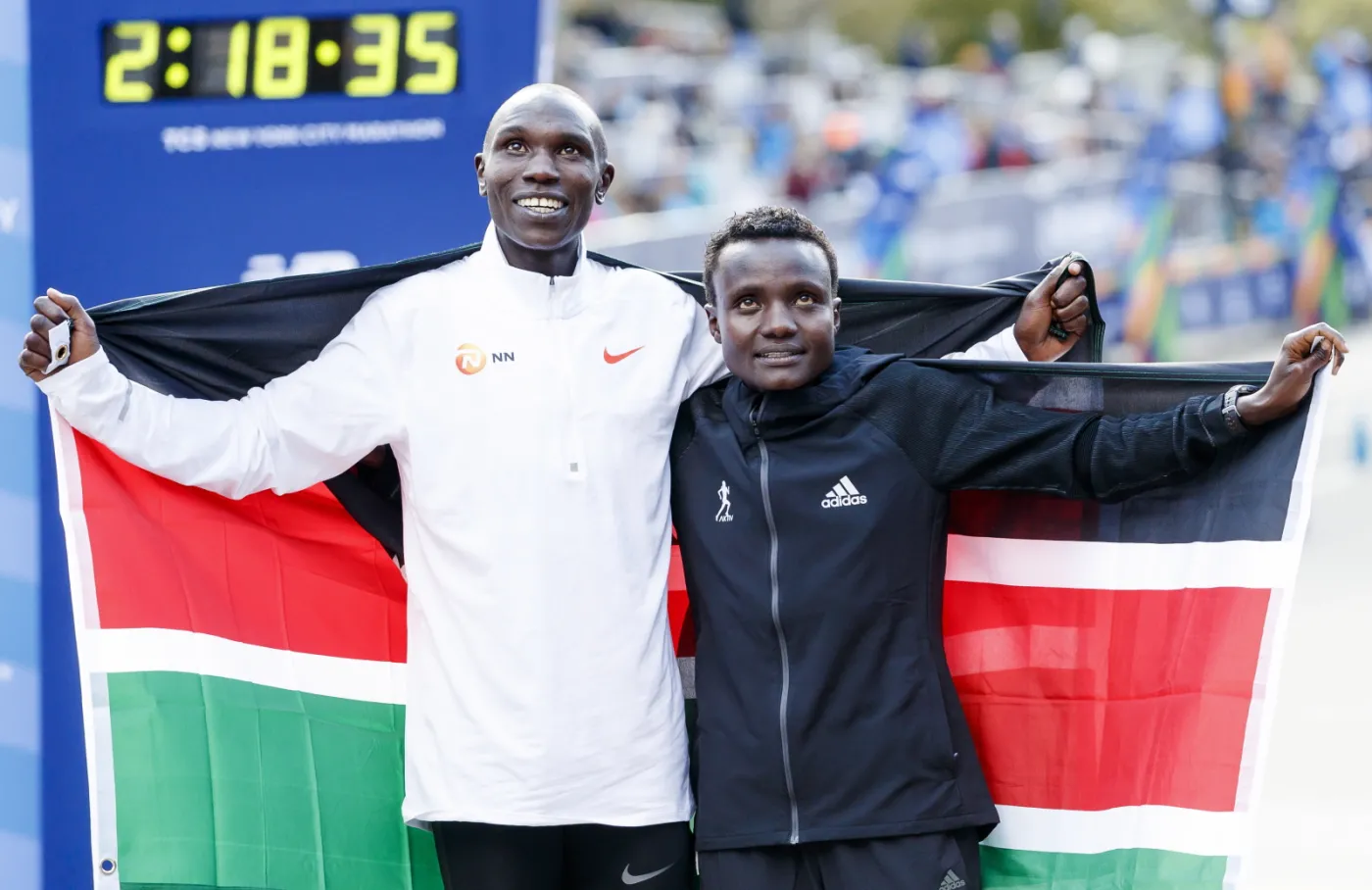 Geoffrey Kamworor i Joyciline Jepkosgei