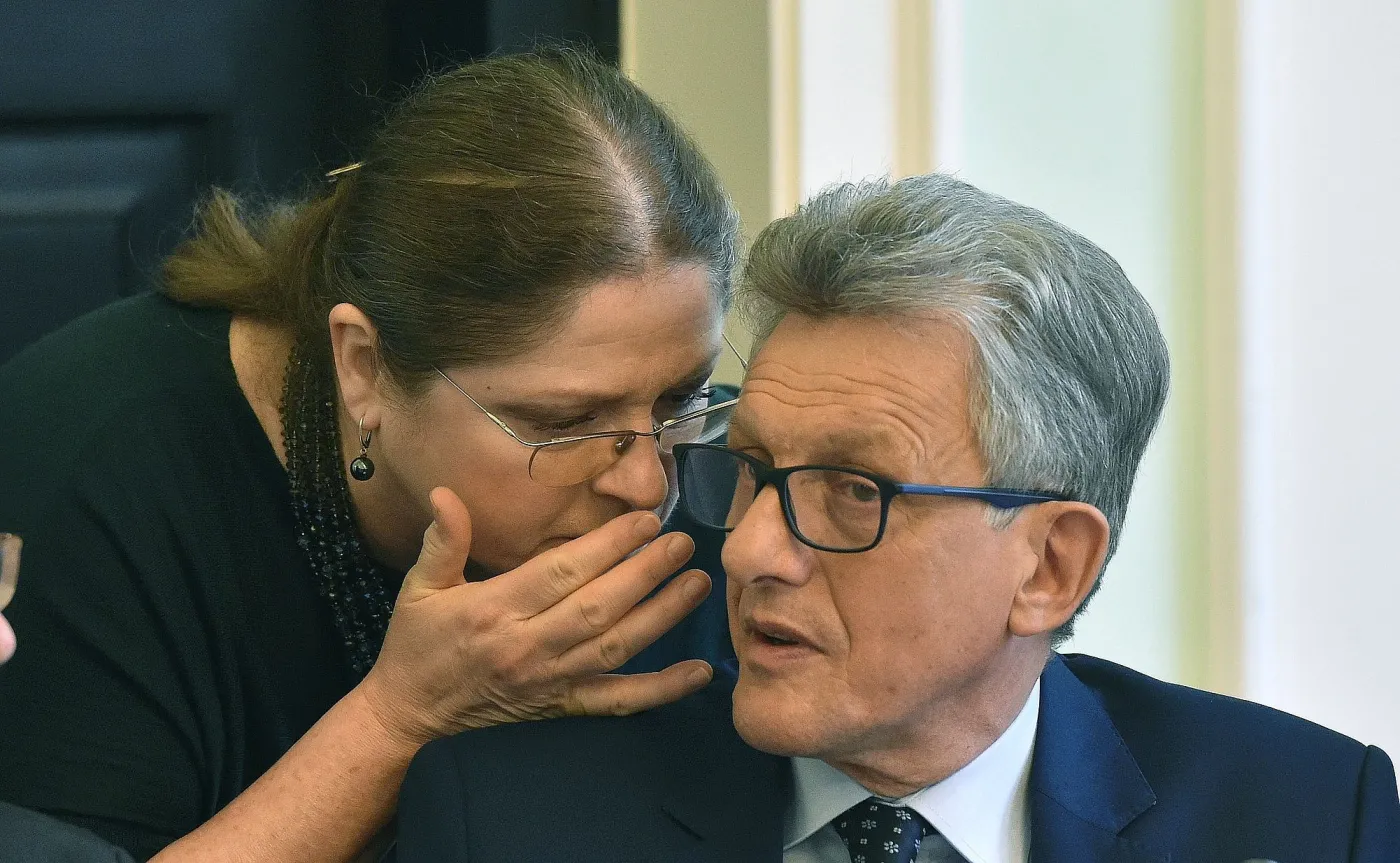 Krystyna Pawłowicz i Stanisław Piotrowicz