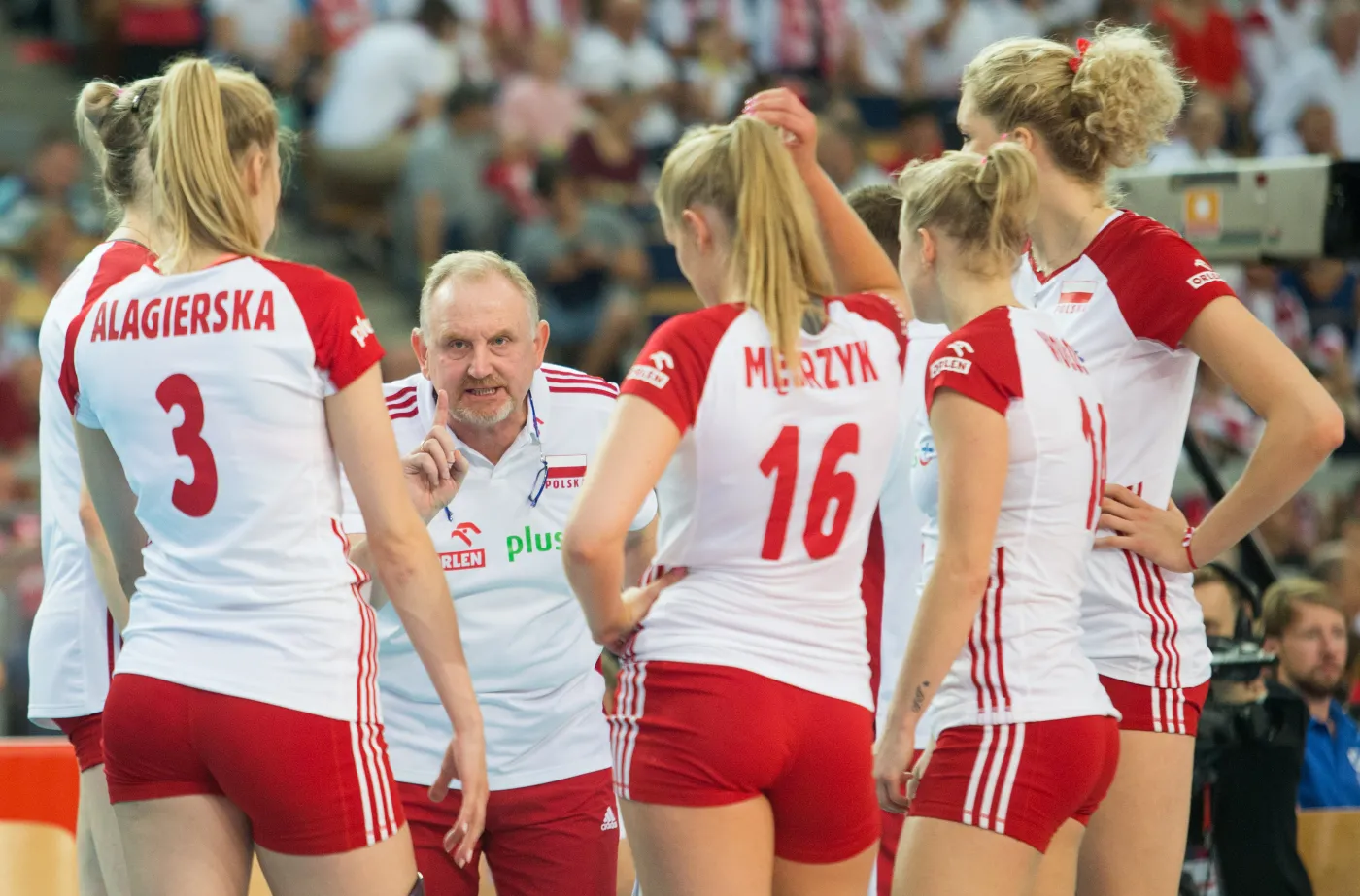 Jacek Nawrocki i polskie siatkarki
