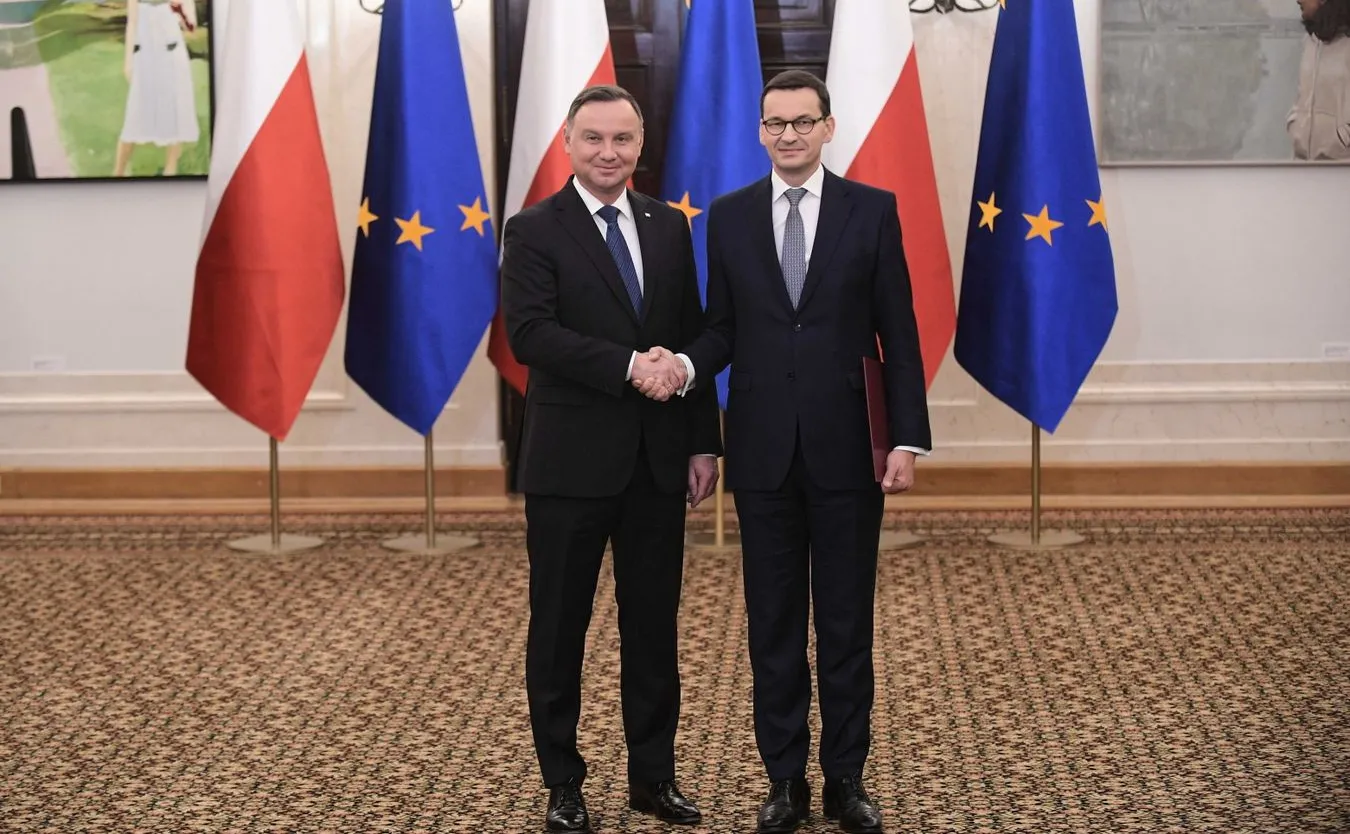 Andrzej Duda i Mateusz Morawiecki