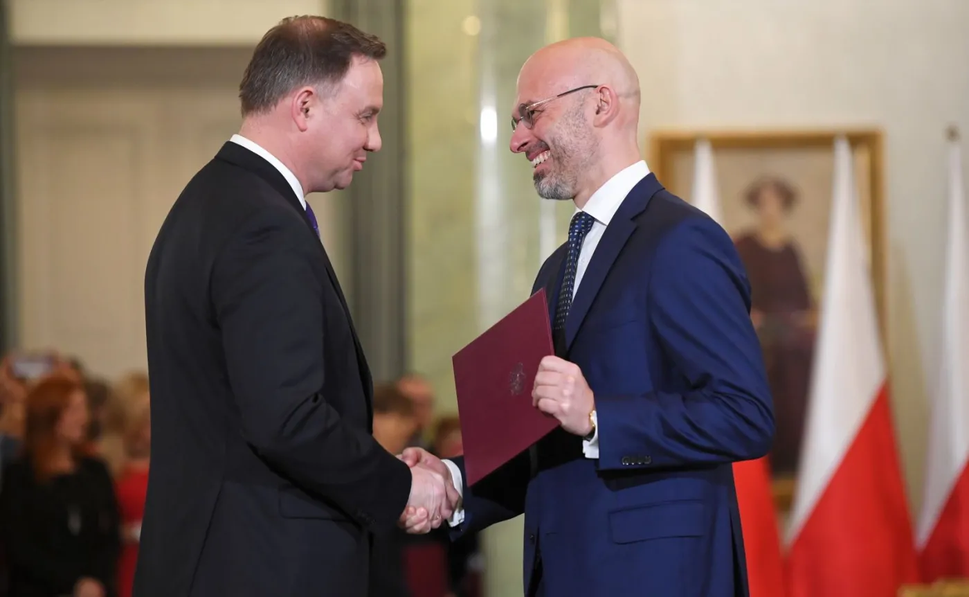 Andrzej Duda i Michał Kurtyka