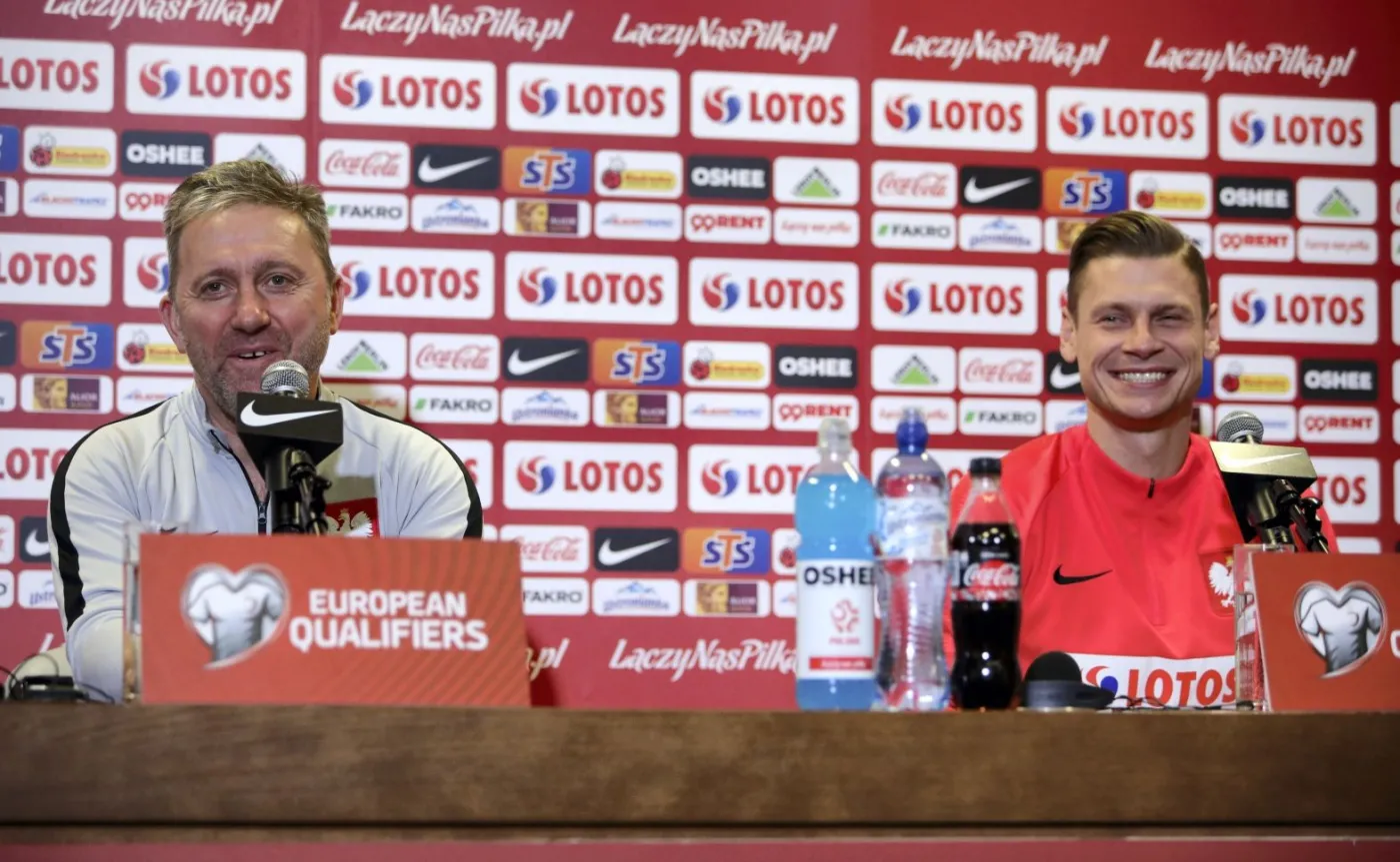 Jerzy Brzęczek i Łukasz Piszczek