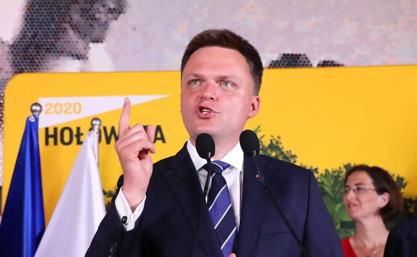 Hołownia: Moi współpracownicy odbierają namiętne telefony od sztabu Trzaskowskiego
