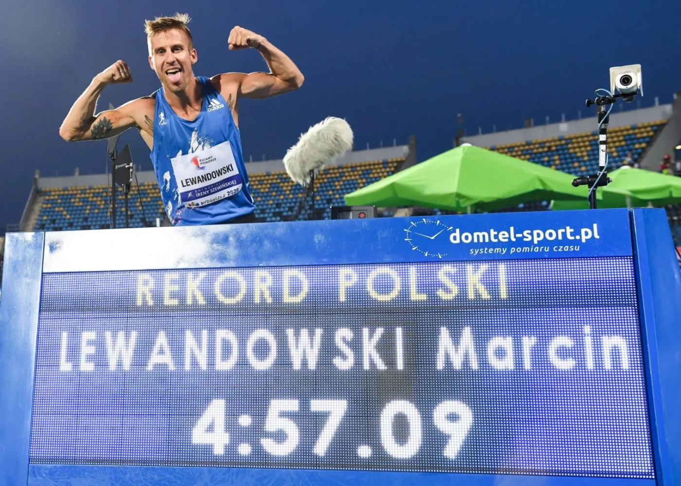 Lewandowski z rekordem Polski na Memoriale Ireny Szewińskiej [WIDEO]