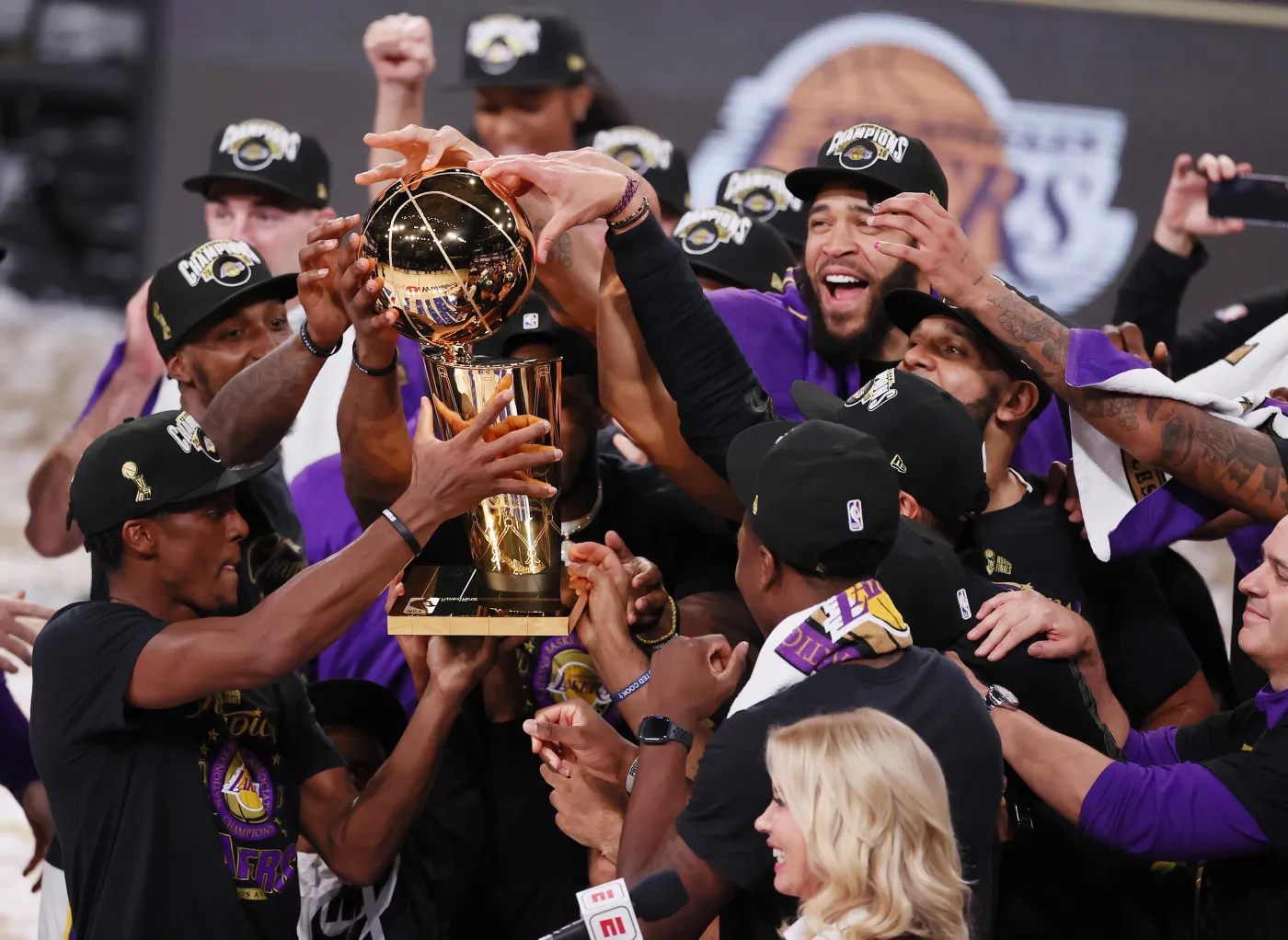 Koszykarze Los Angeles Lakers mistrzami ligi NBA