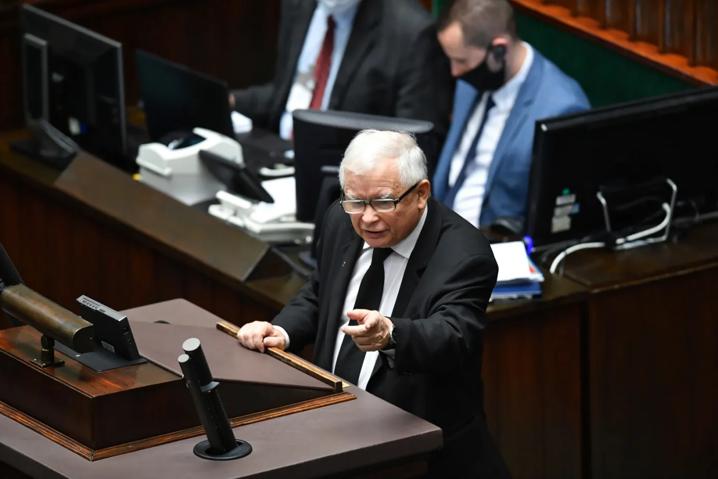 "Szwadrony Kaczyńskiego atakują kobiety". KO chce wotum nieufności wobec prezesa PiS