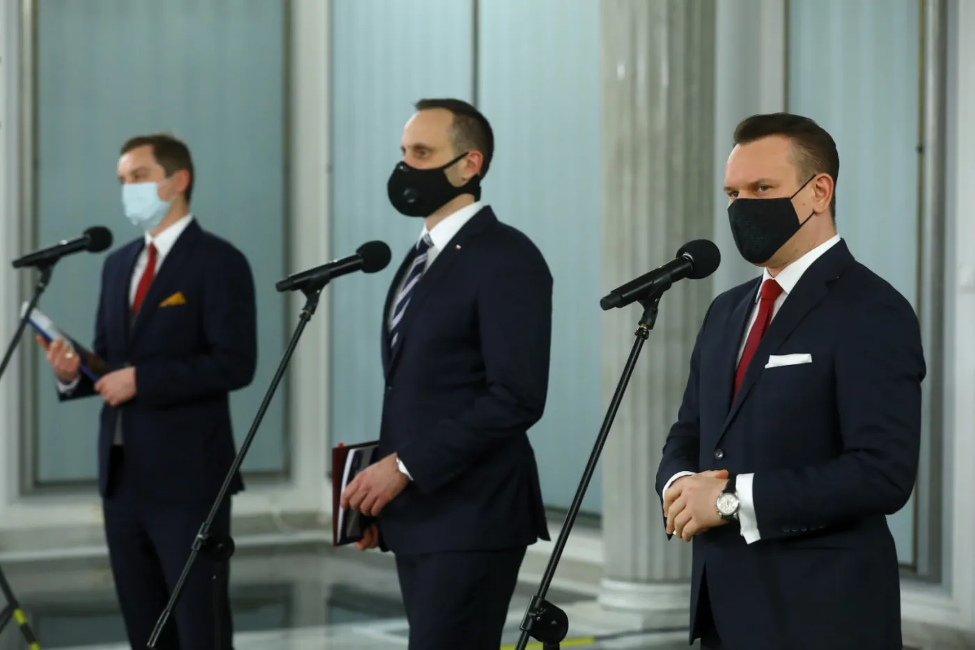 Janusz Kowalski, Sebastian Kaleta, Dominik Tarczyński