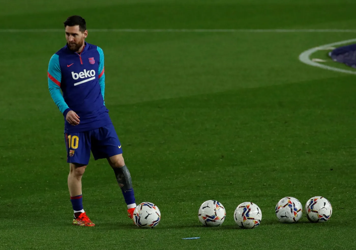 Messi wyrównał rekord Xaviego. "To jak najbardziej sprawiedliwe"