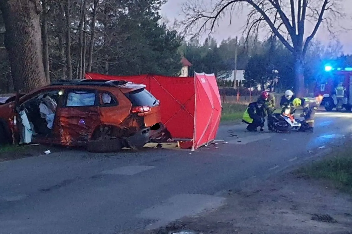 Zarzuty po wypadku, w którym zginęli dwaj motocykliści i pasażerka