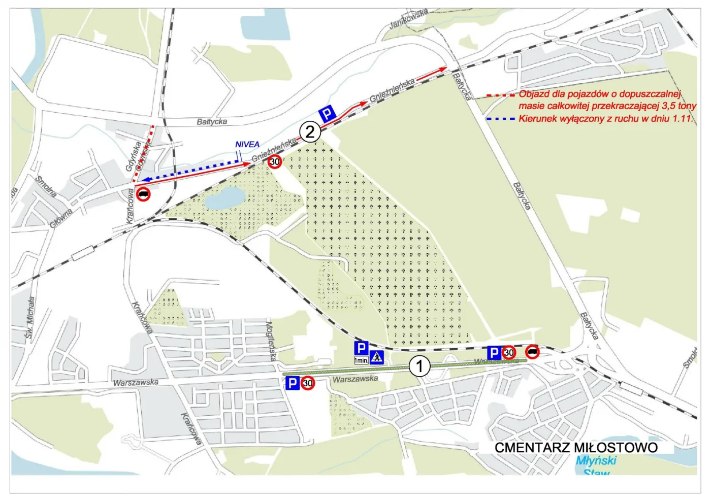 Poznań - jak dojechać na cmentarz?