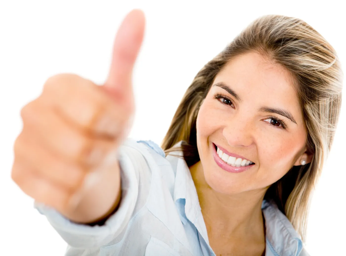 kobieta zadowolona sukces optymizm