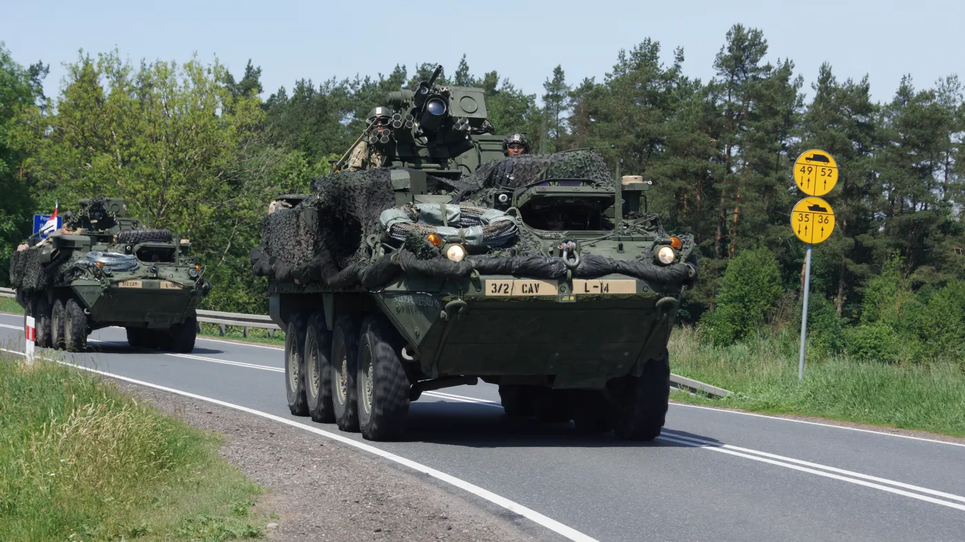 Nowe ograniczenia prędkości w Polsce. To wojskowe manewry Saber Strike 22