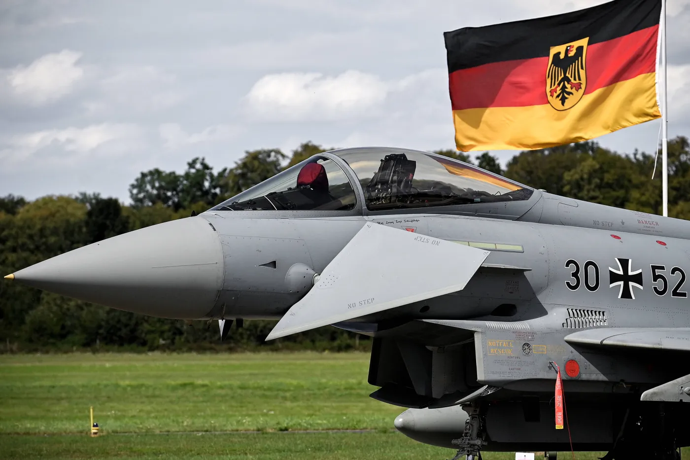 Niemieckie samoloty Eurofighter przybyły wzmocnić wschodnią flankę NATO