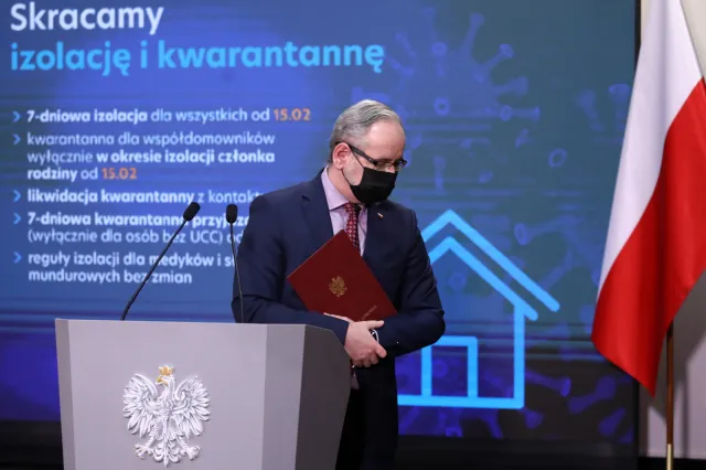Niedzielski: Od 11 lutego zniesiona zostaje kwarantanna przyjazdowa