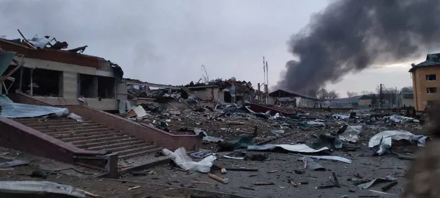 Inwazja Rosji na Ukrainę. Ataki rakietowe we Lwowie i Jaworowie przy granicy z Polską [RELACJA NA ŻYWO]