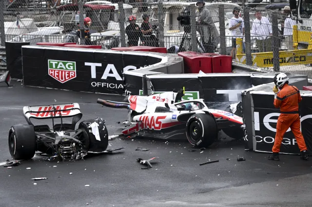 Schumacher roztrzaskał bolid na kawałki. Perez wygrał Grand Prix Monako [WIDEO]