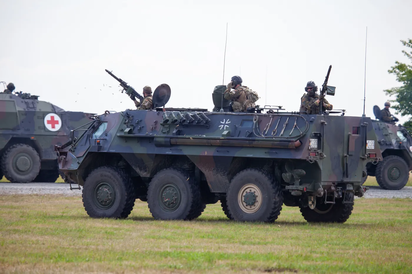 Niemcy nie chcą "plądrować" Bundeswehry. Wniosek o szybkie dostarczenie transporterów przepadł