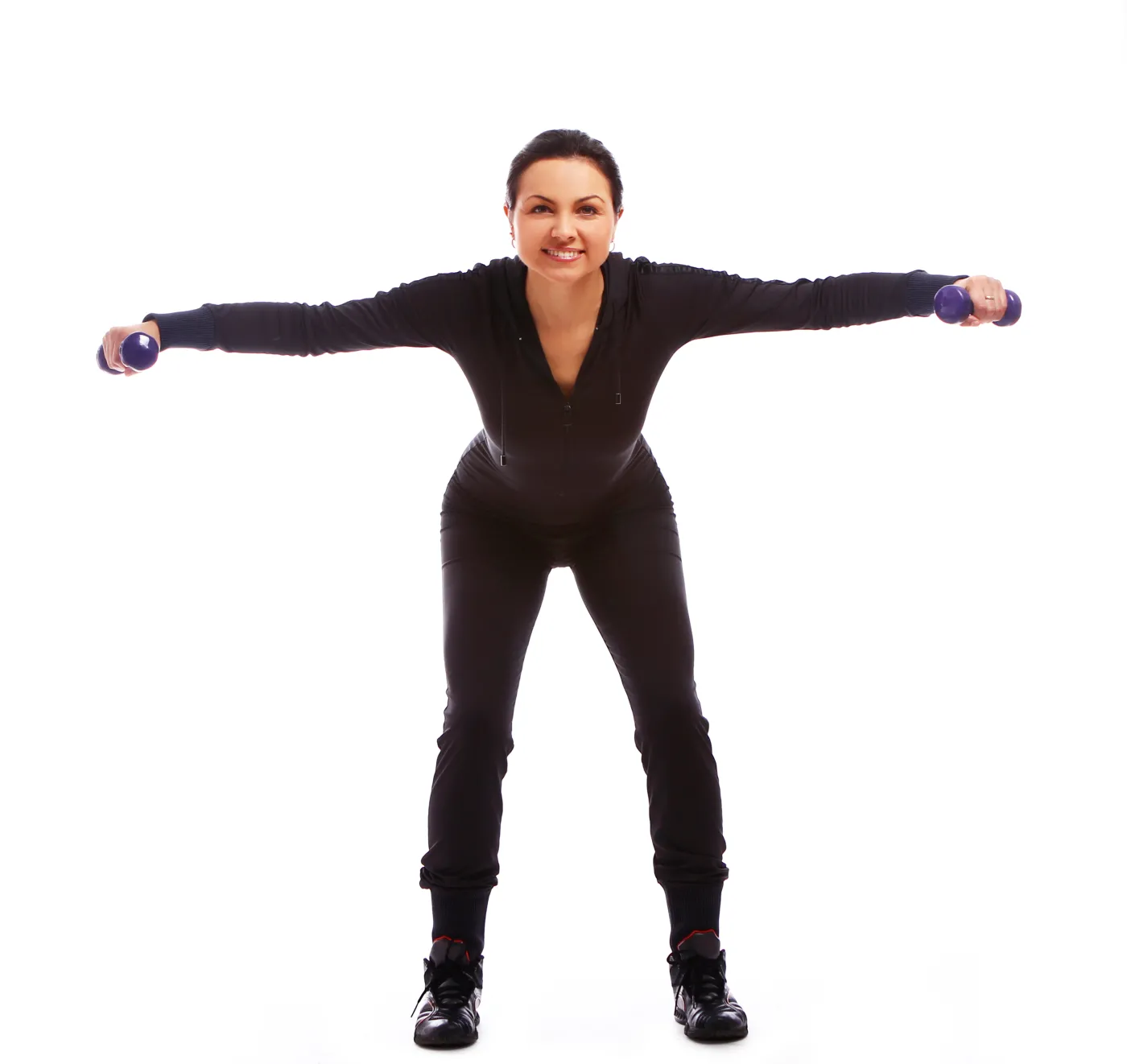 kobieta ćwiczenia fitness siłownia