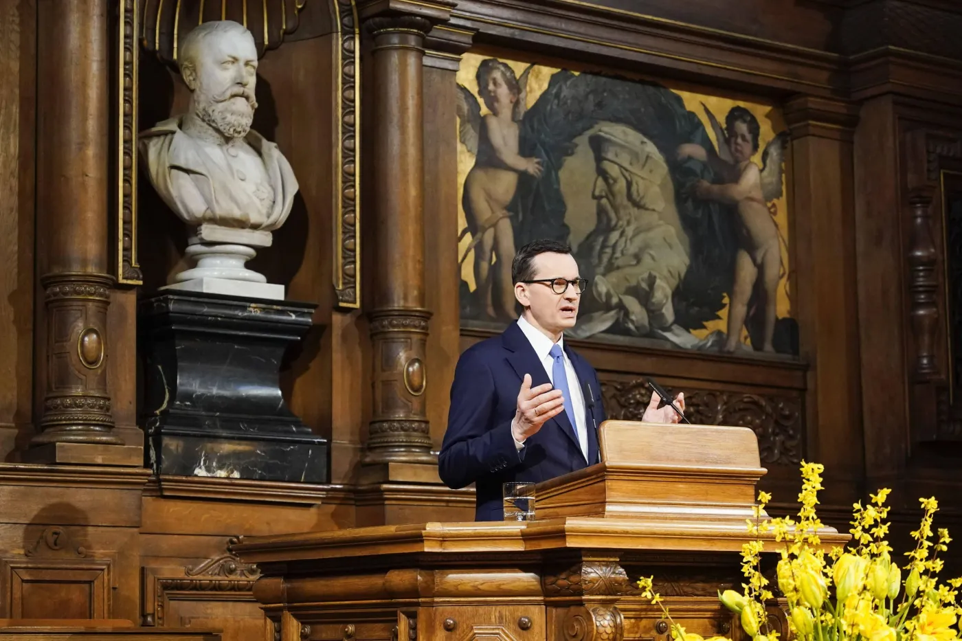 Mateusz Morawiecki w Heidelbergu