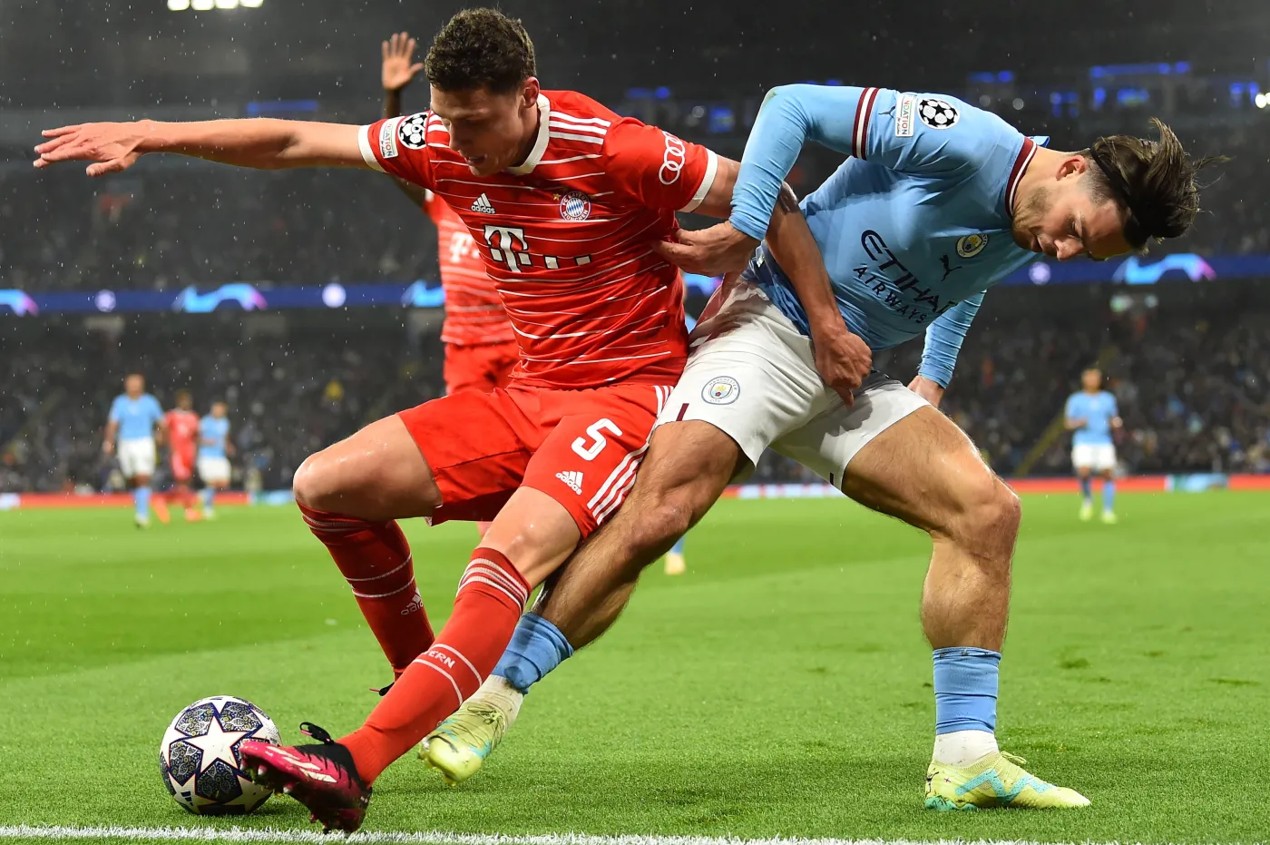 Benjamin Pavard i Jack Grealish