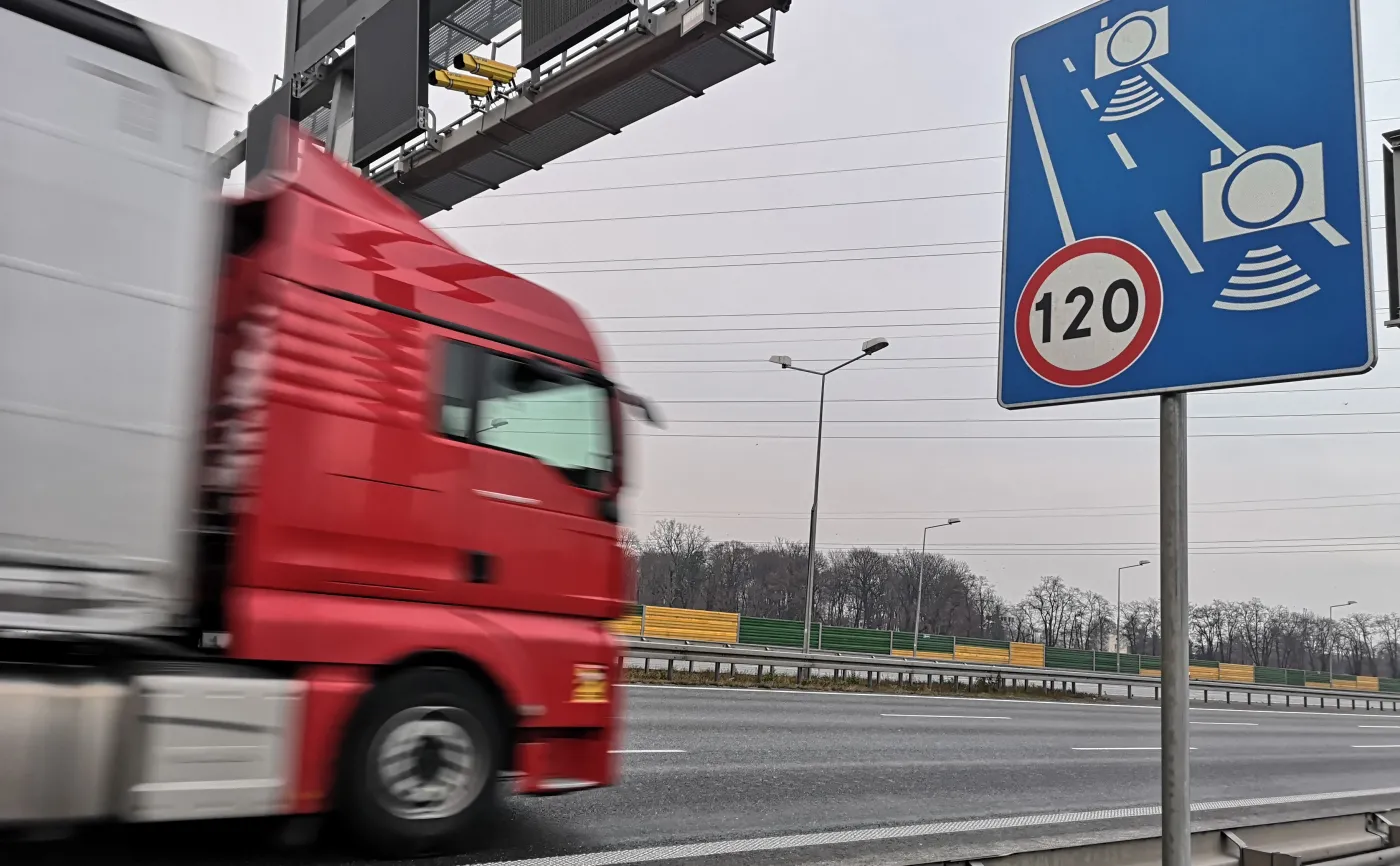 Odcinkowy pomiar prędkości na S7