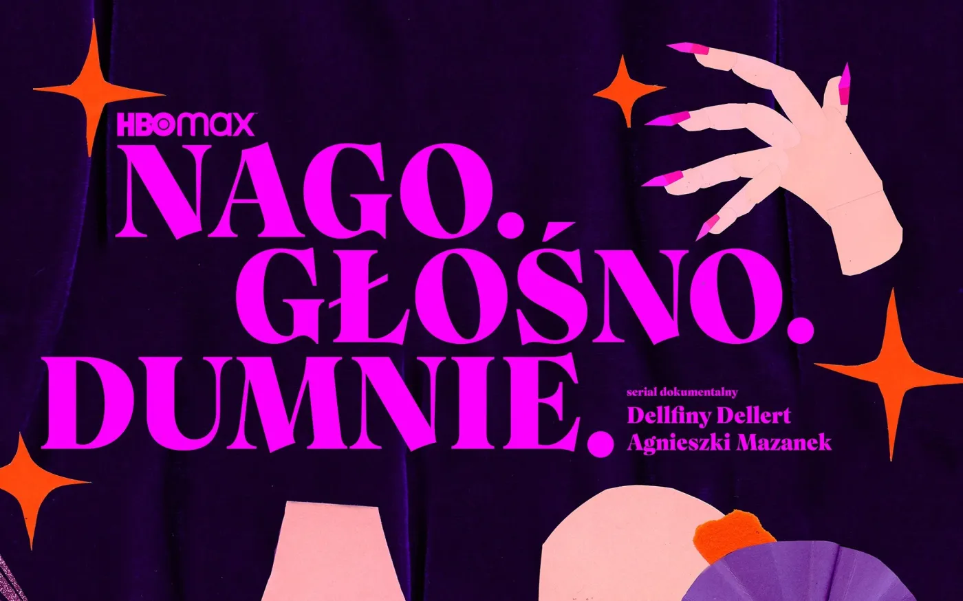 Plakat filmu "Nago. Głośno. Dumnie"