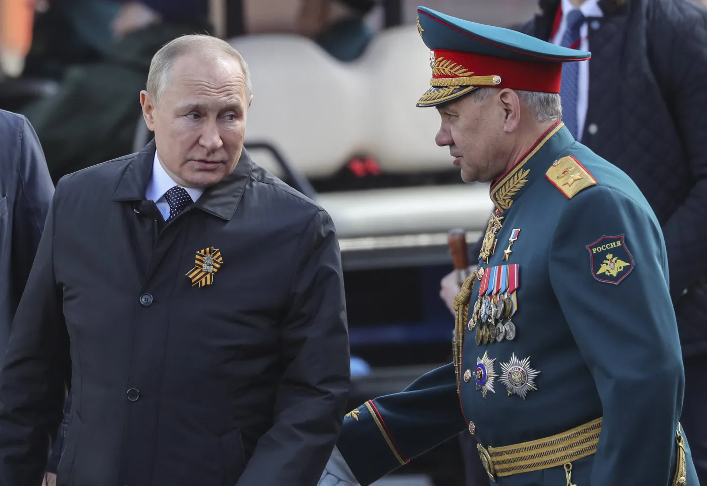 Władimir Putin i Siergiej Szojgu