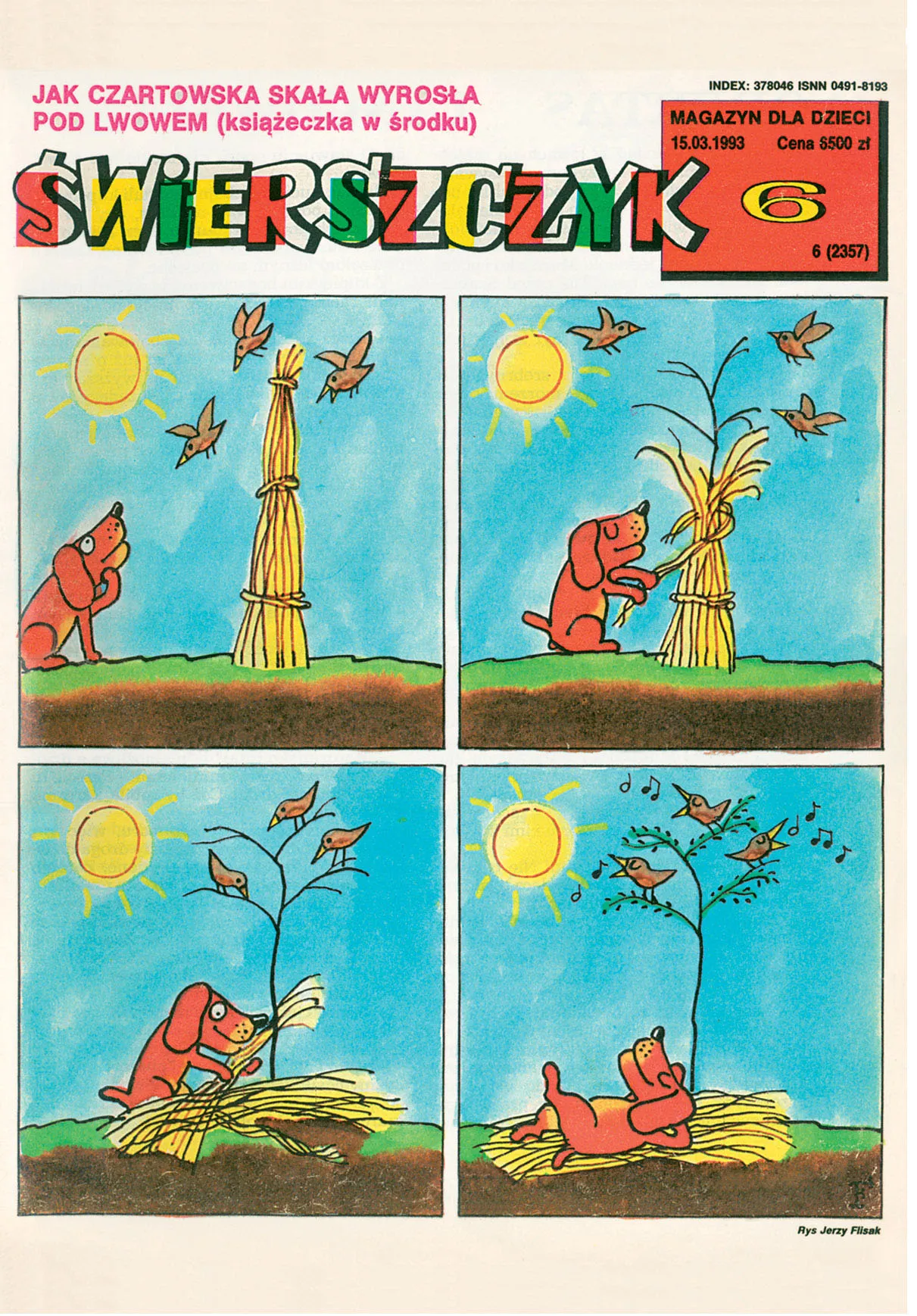 "Świerszczyk" okładka z 1993 roku