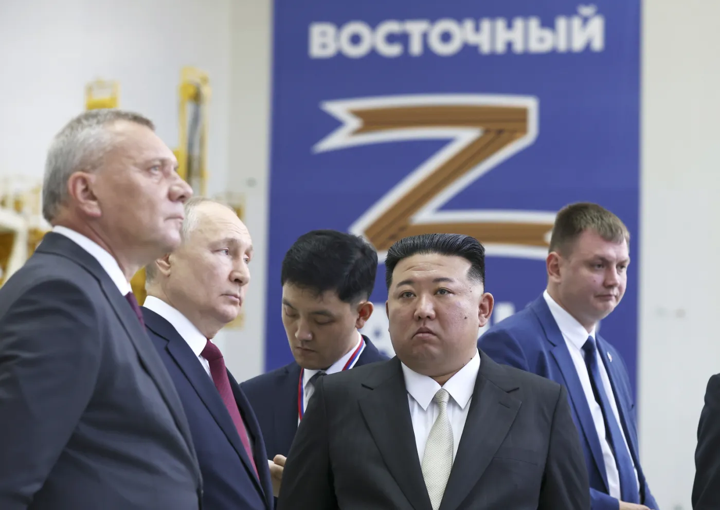 Władimir Putin i Kim Dzong Un
