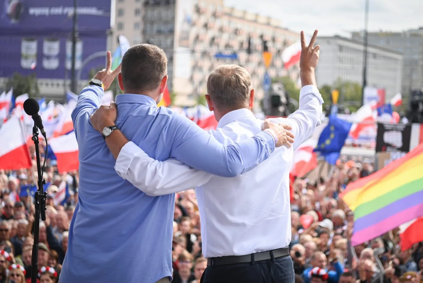 Rafał Trzaskowski i Donald Tusk 