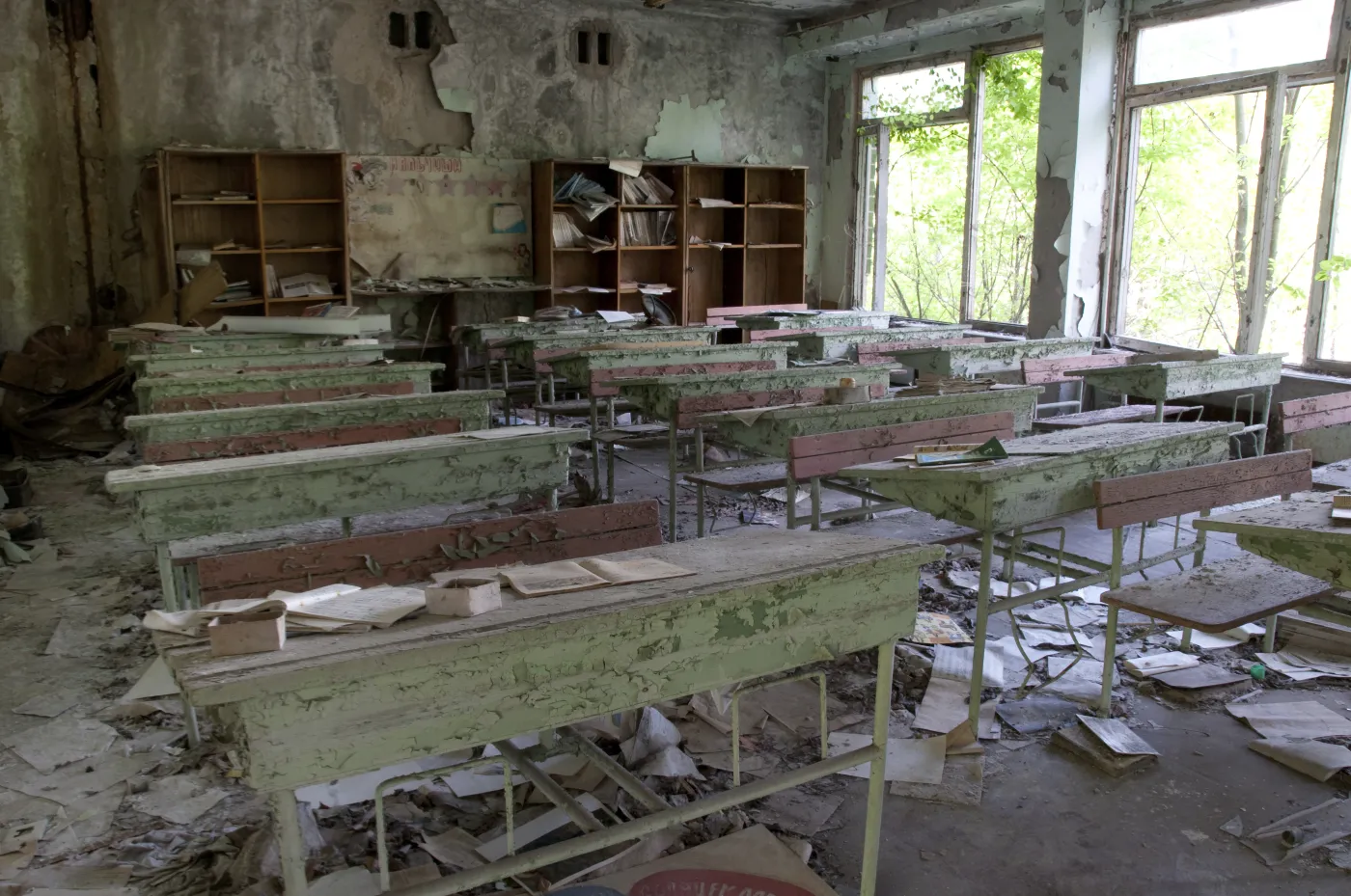 Prypeć, czyli opuszczone miasto w północnej Ukrainie zwane również Miastem Widmo