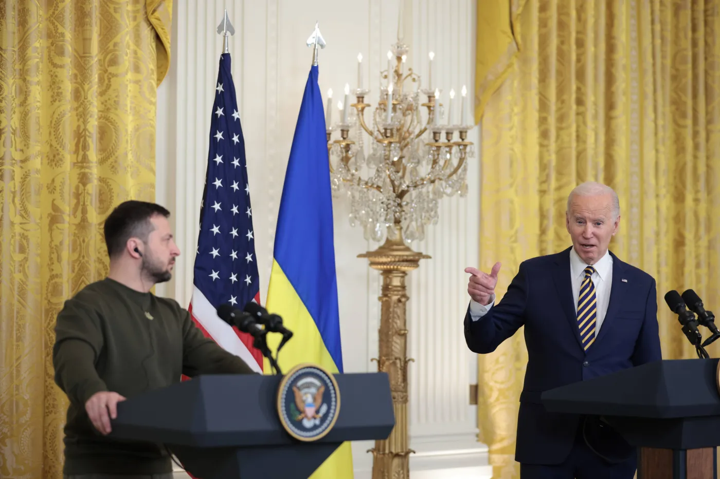 USA ograniczają pomoc dla Ukrainy