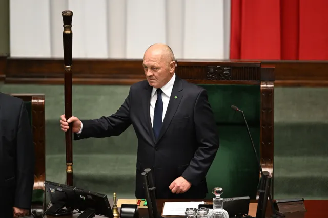 Pierwsza poważna próba sił. Sejm dokonał wyboru marszałka