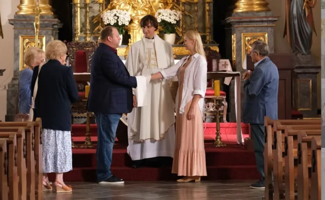 Widzowie oburzeni na "M jak miłość". "Kto tak idzie do ślubu?"