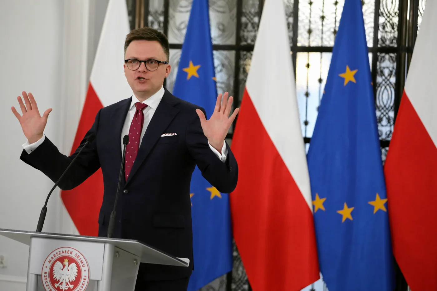Hołownia skrytykowany za słowa o Strefie Gazy. "Lewica ma więcej odwagi"