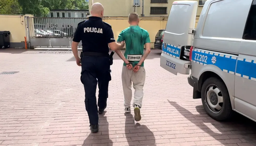 Policjanci ze Śródmieścia zatrzymali 41-latka, który dzień wcześniej miał pozbawić wolności nowo poznaną kobietę