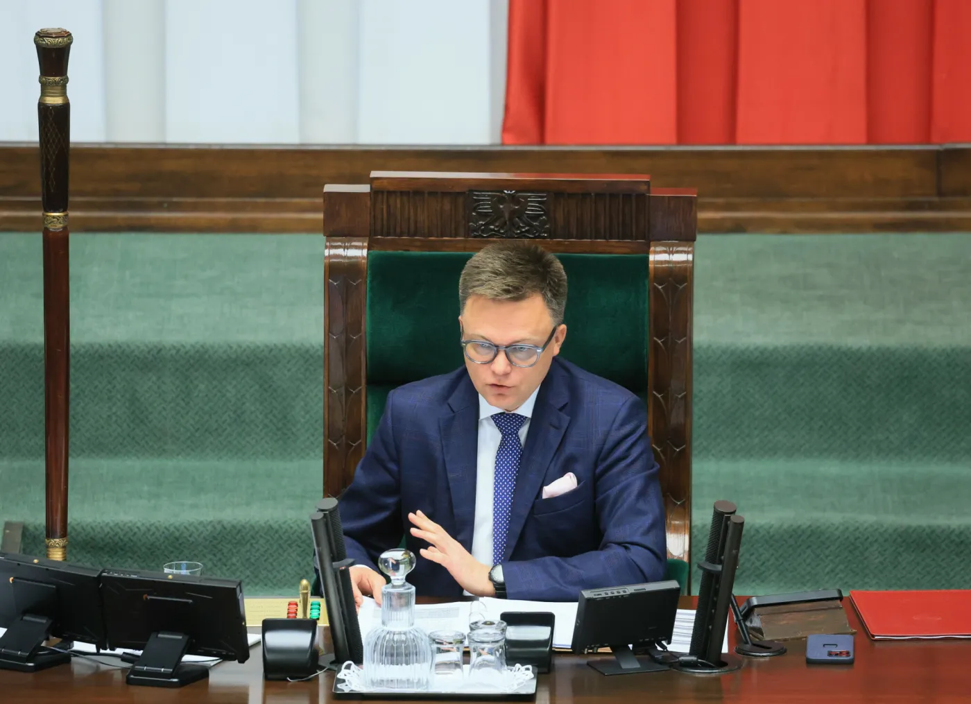 Marszałek Sejmu Szymon Hołownia