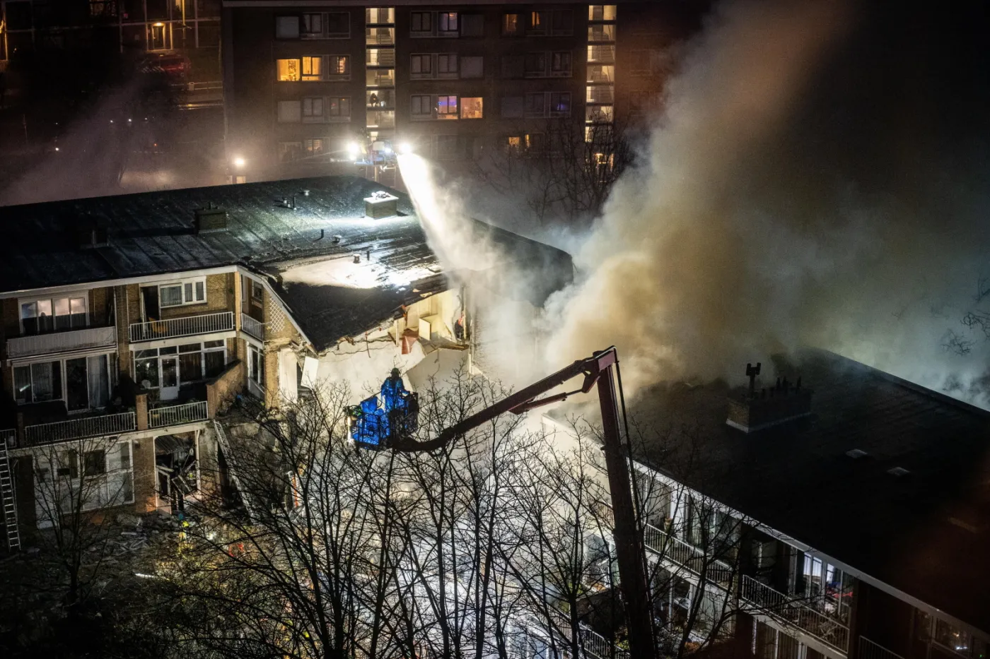 Katastrofa budowlana w Holandii. Ratownicy szukają ludzi pod gruzami